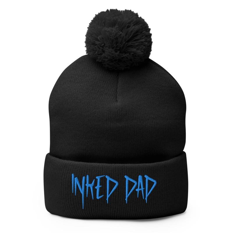 Inked Dad pompom Beanie